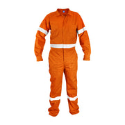 OVEROL INDUSTRIAL NARANJA / REFLEJANTE