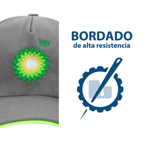 Gorra para despachador de gasolinera BP México.