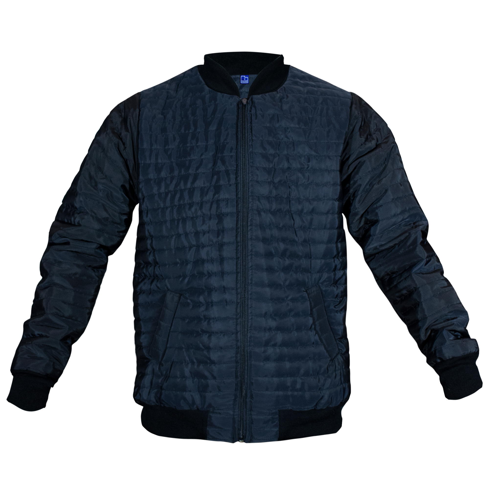 CHAMARRA TIPO BOMBER / MARINO