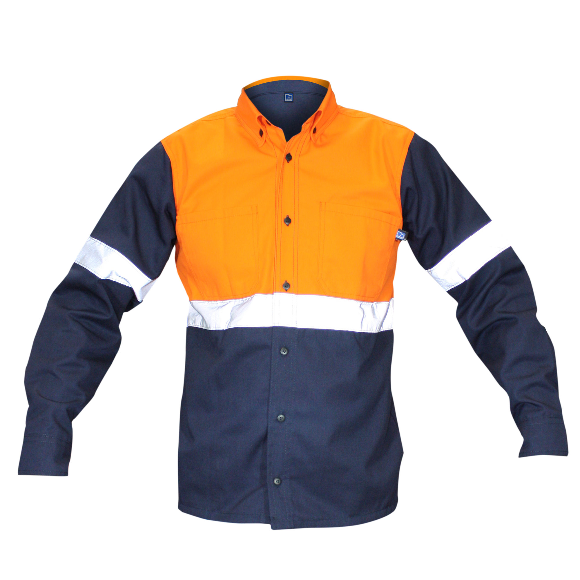CAMISA DE SEGURIDAD AV / NARANJA