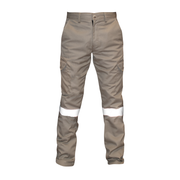 PANTALON CARGO CAQUI / REFLEJANTE