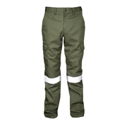PANTALÓN CARGO OLIVO / REFLEJANTE