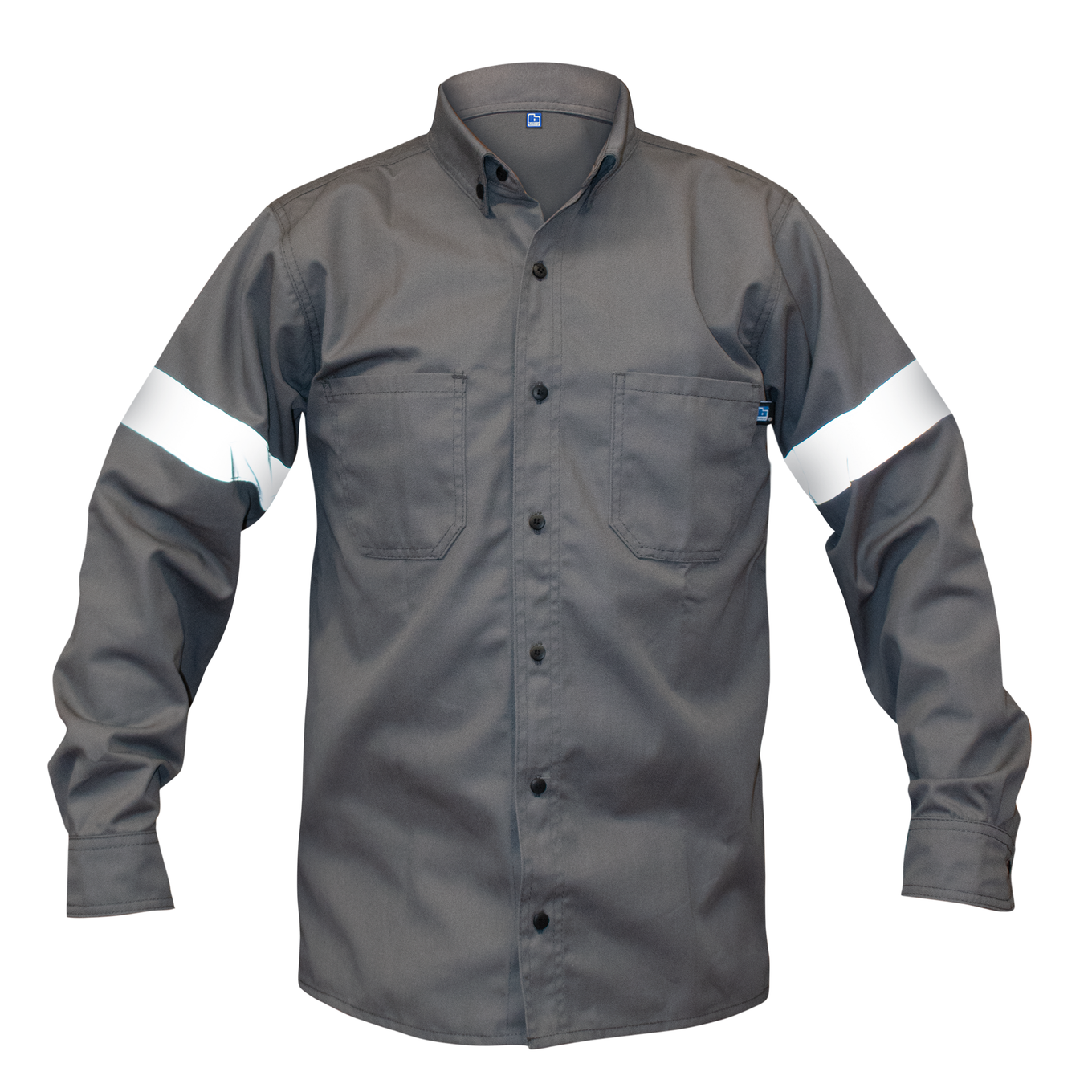CAMISA INDUSTRIAL GRIS / REFLEJANTE