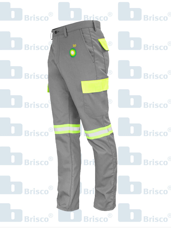 Pantalón cargo para despachador de gasolinera BP México.
