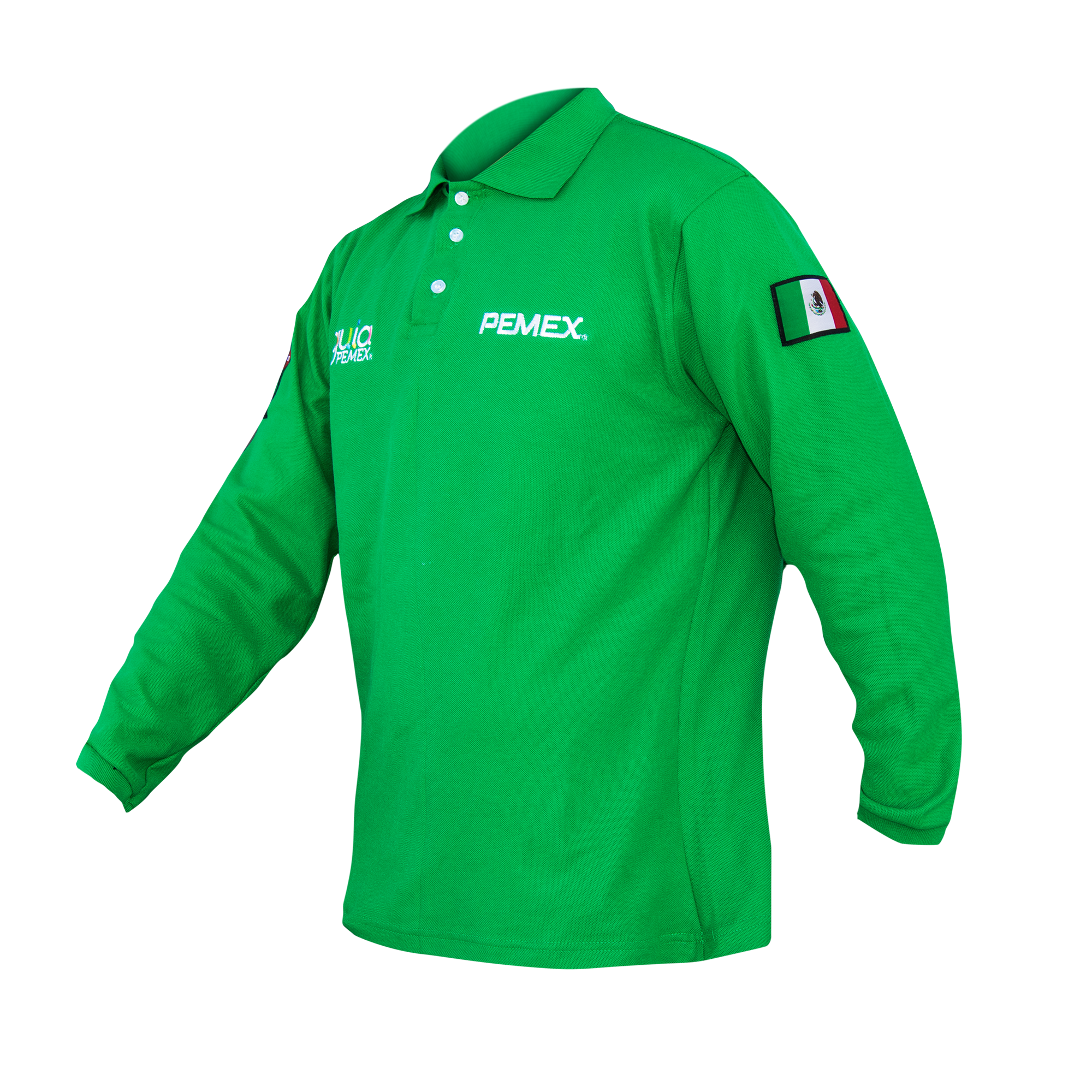 Playera Polo Piqué para Despachador de Gasolinera Nueva Imagen Pemex