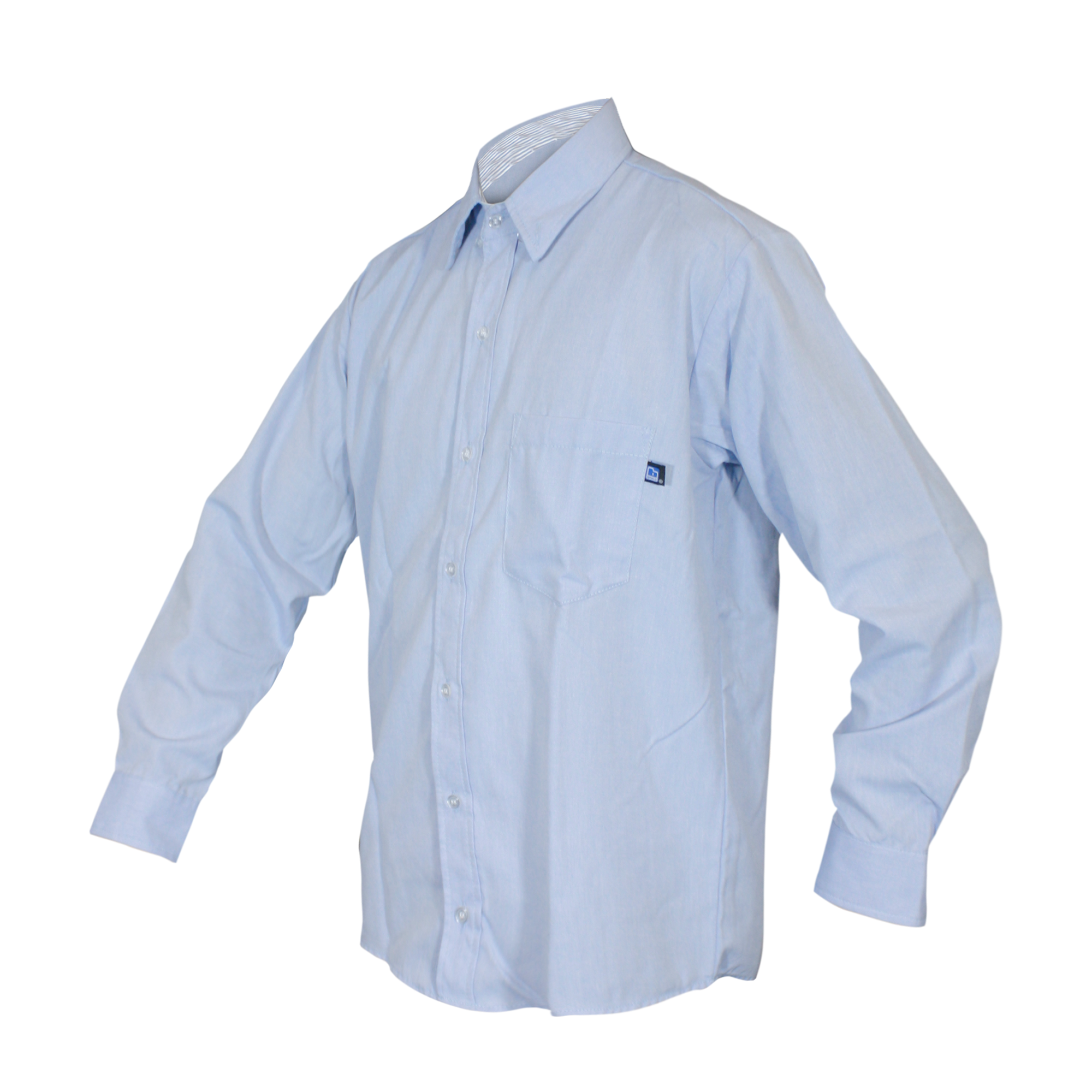 CAMISA CASUAL CABALLERO / AZUL